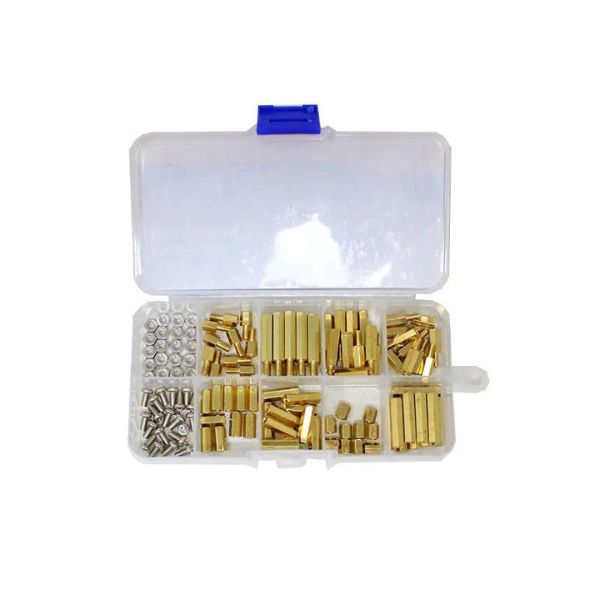 120PCS M3 Hexagon Copper Pillar Screw Kit aerobots.in
