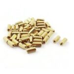 Female-Female Brass Hex Threaded Pillar Standoff Spacer Aerobots.in