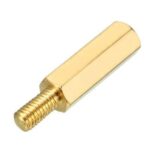 M3 X 20mm Male to Female Brass Hex Threaded Pillar Standoff Spacer Aerobots.in