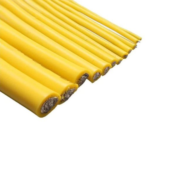 aerobots High Quality Ultra Flexible 16AWG Silicone Wire 1 m (Yellow)