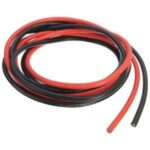 aerobots Ultra Flexible 12AWG Silicone Wire 1m (Red) + 1m (Black)