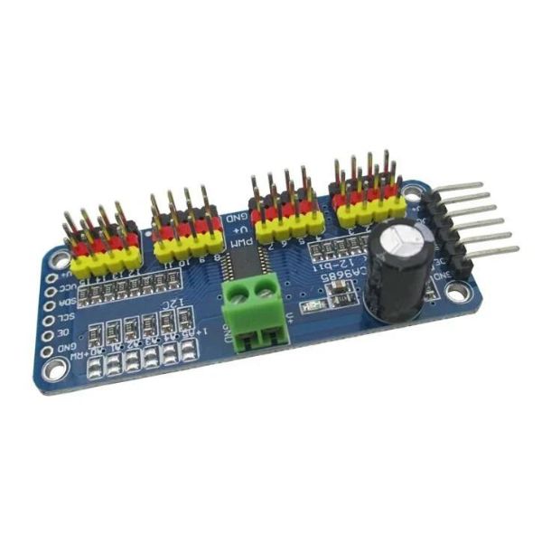 Aerobots 16-Channel 12-bit PWMServo Driver I2C interface PCA9685 for Arduino Raspberry Pi