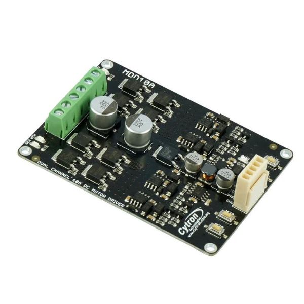 Aerobots Cytron MDD10A Dual Channel Enhanced 10Amp DC Motor Driver 30A Peak